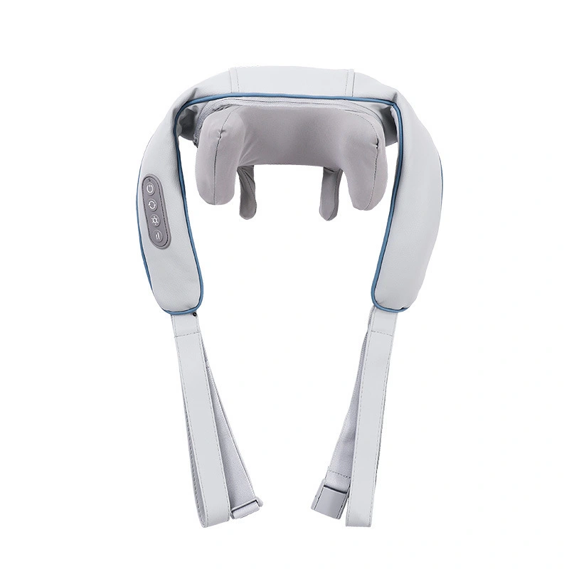 Masajeador de cuello eléctrico inalámbrico Shiatsu, masajeador de cuello y hombros para cuello, espalda y cuerpo con calefacción, fábrica 2024 1