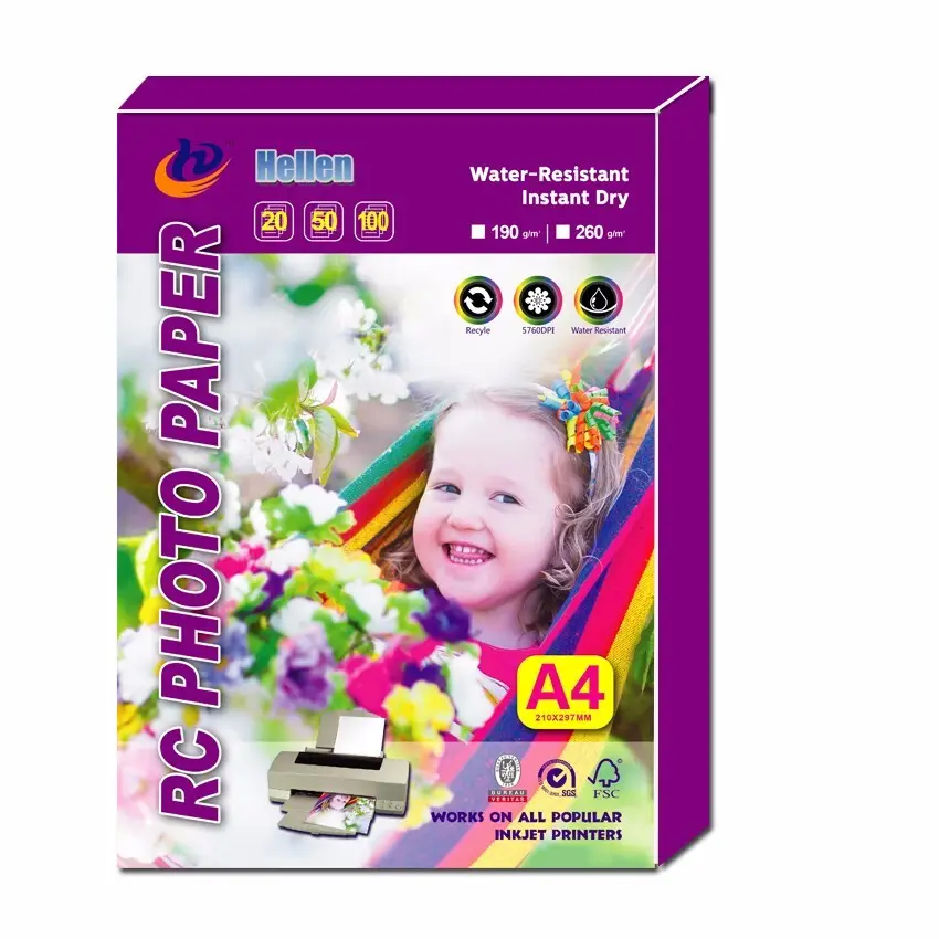 Huilin Photo Paper Supplier 240±5g 260g±5gfactory 6