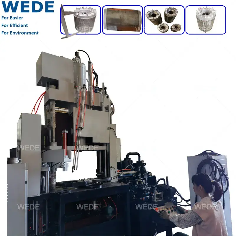Rotor Casting Machine Motor Rotor by WEDE 3