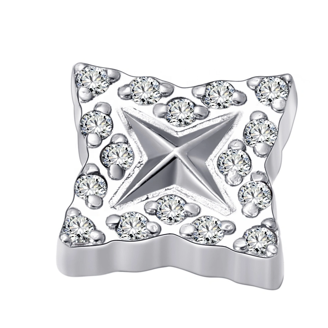 Eternal Metal Astm F136 Titanium Star Shaped Internally Threaded Ends Piercing Jewelry 1