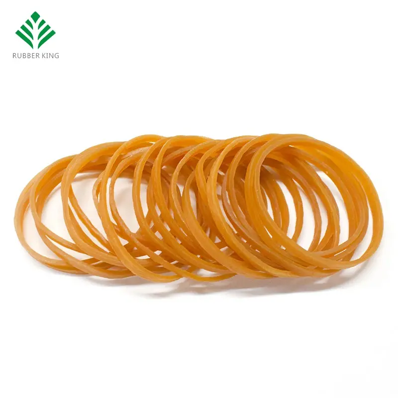 Small Diameter Rubber Bands Yellow by Rubber King 7