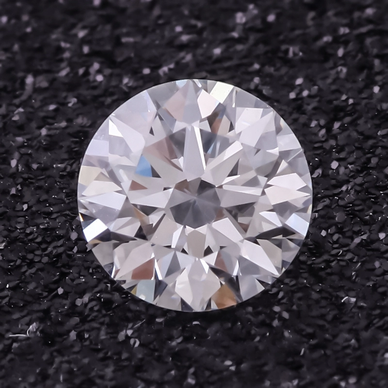 Wholesale Artificial Diamond 3mm 0.1carat Round Brilliant Cut G Color VS Clarity Hpht Diamond 1