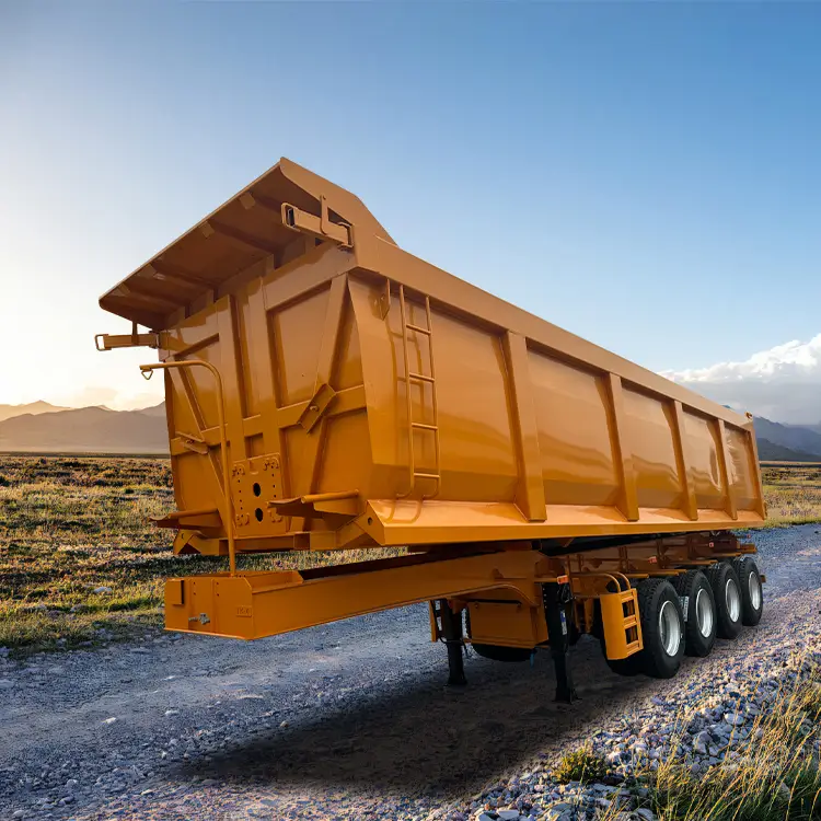 40 Ton Tipping Dump Truck Semi Trailer | LUYI 1