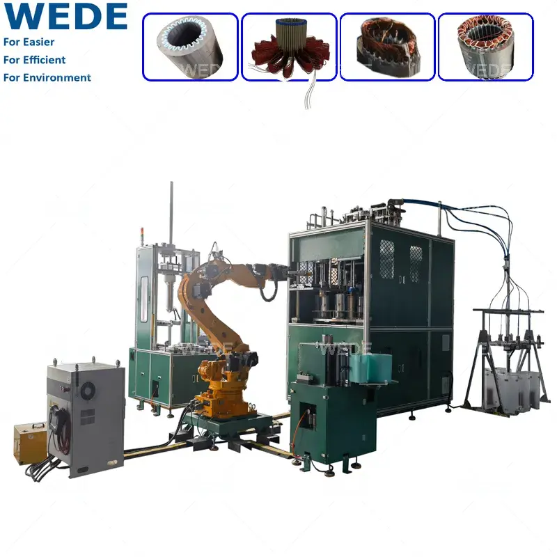Single Stator Automatic Winding Machine Cf 5 Price New - - WEDE 3