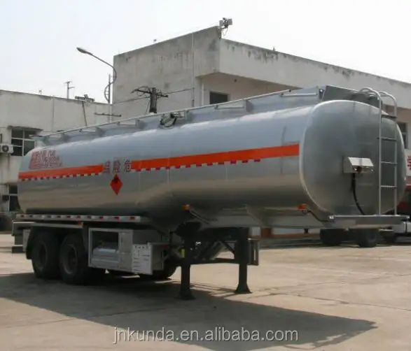Small Fuel Tank Trailer Oil Tanker Semi Trailer - - KDZG Trailer Truck 6