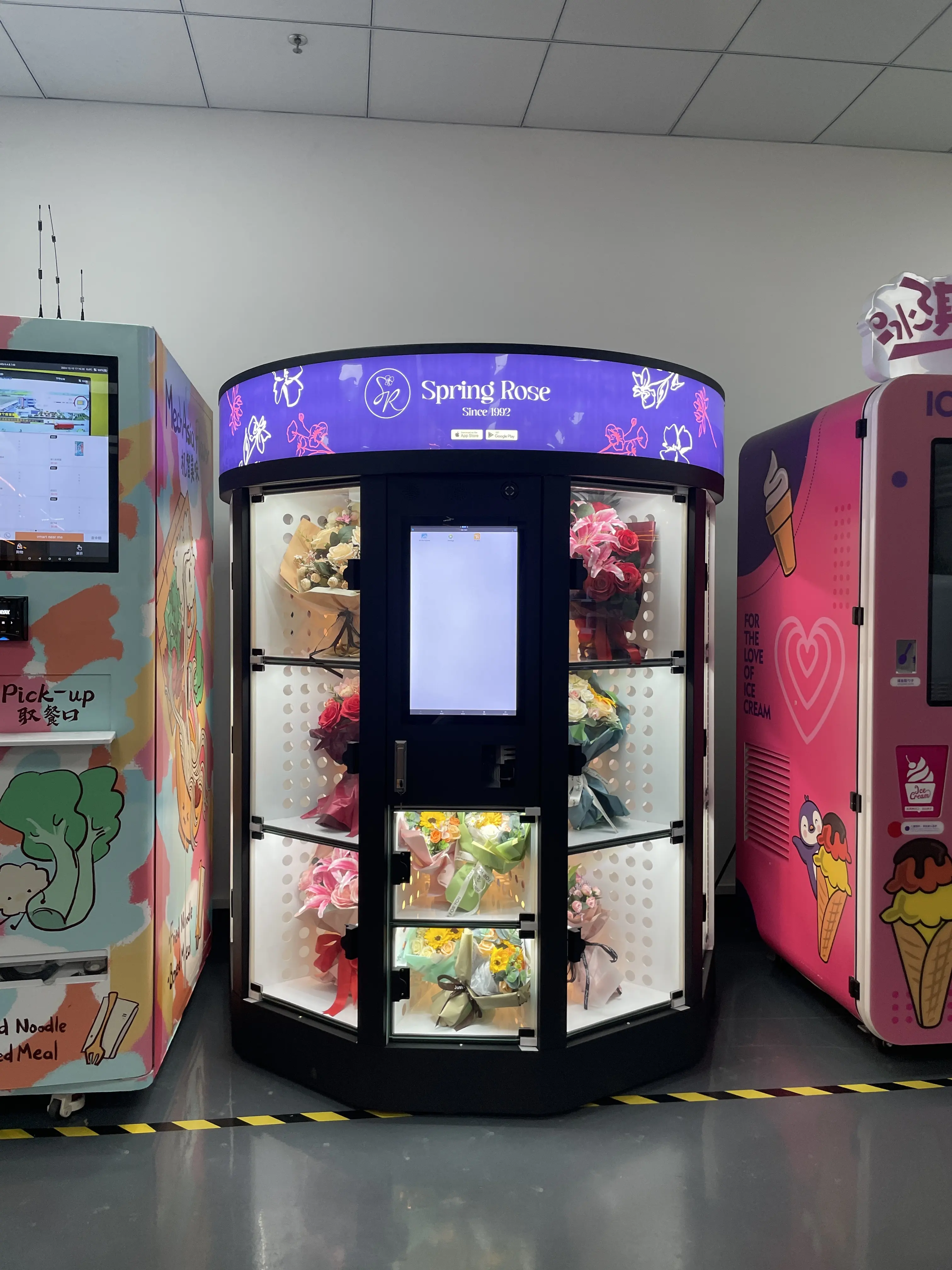 VENDING MACHINE Flower Bouquet Vending Machine Directly Sale 6