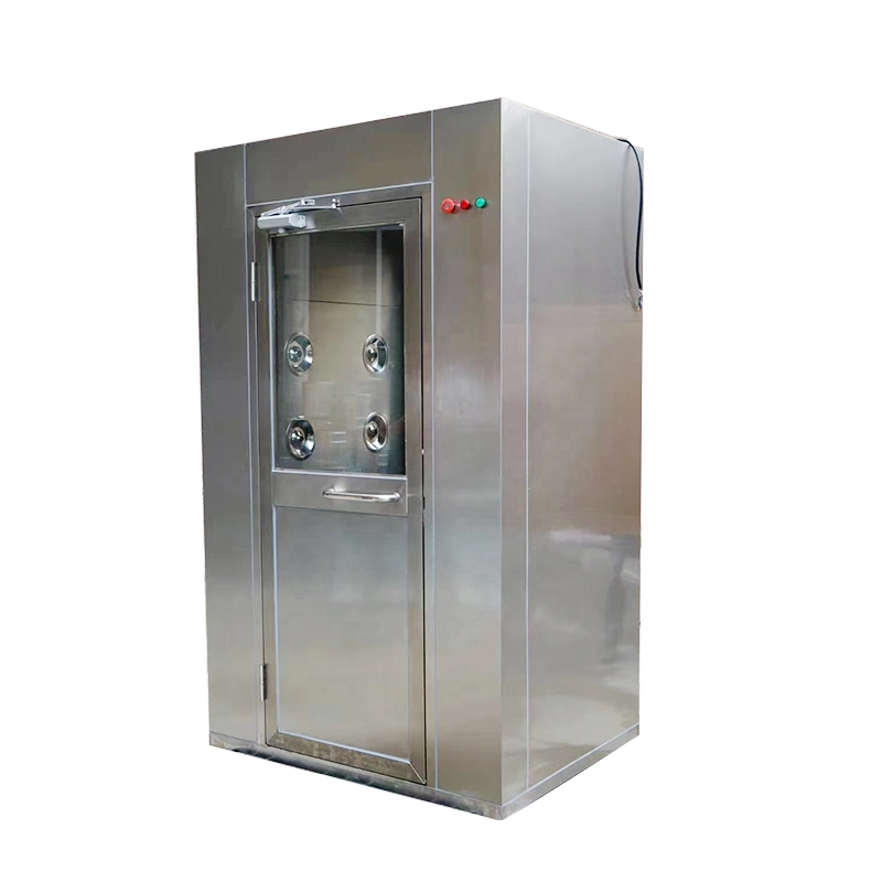 Stainless Steel Industrial Air Shower Room for Workshop, Customized Size with Interlock Air Lock 1