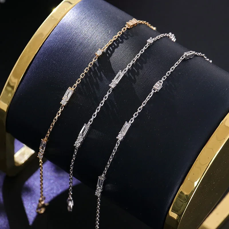 Usine personnalisée de haute qualité 925 argent sterling bracelet bracelet bracelet bracelet women bijoux cadeau 1