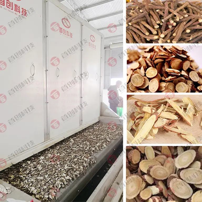 ShouChuang Vegetable and Fruit Dryer Machine Spice Mesh Belt Dryermanufacturer 5