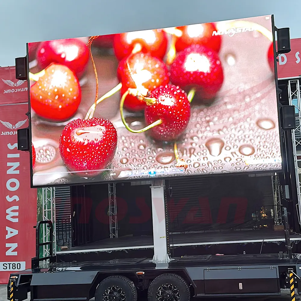 Mobile Led Sign Trailer Supply for Charity Events and Fundraisers 2