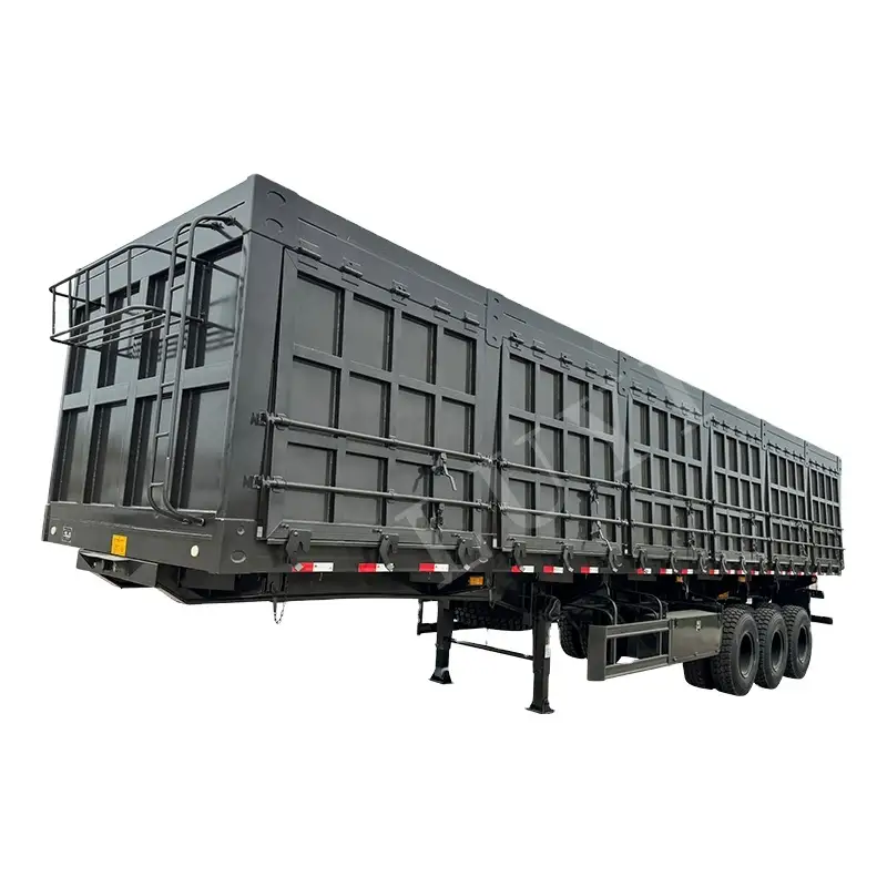Hydraulic Tipping Trailer Semi-trailer | LUYI 1