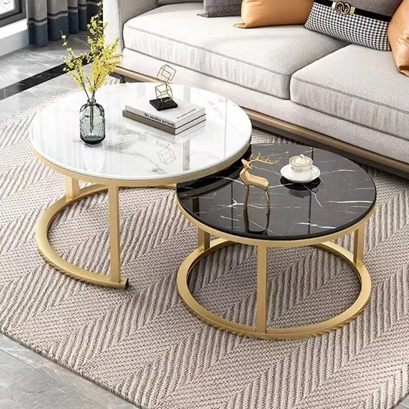 Fabricação de conjunto de mesa de centro de aço carbono moderno de alta qualidade 1