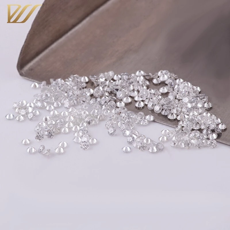 Hot Sale DEF VVS-VS Lab Created Grown Diamonds Melee Loose Hpht Cvd Round Shape White Wholesale Price Jewelry Lab Grown Diamond 1