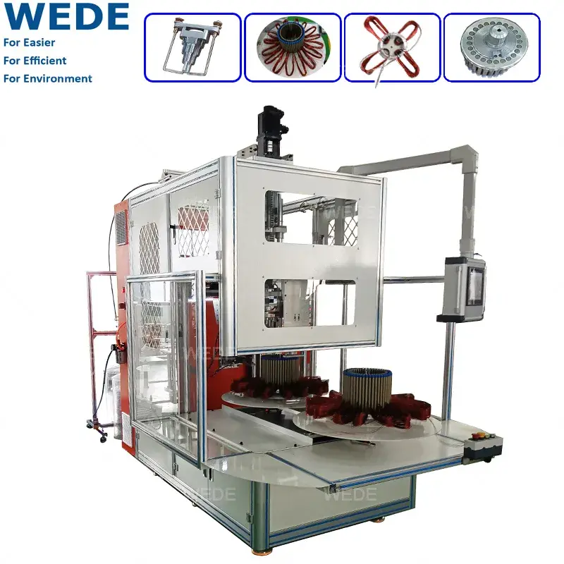 Single Stator Automatic Winding Machine High-Speed Stranding Machine - - WEDE 4