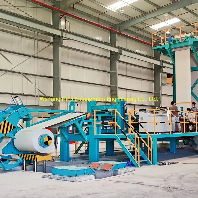 Colour Coating Line Specification 0.15-1.5mm by HiTo 2