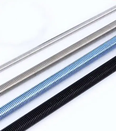 Parafuso de parafuso prisioneiro de aço inoxidável de óxido preto de grande resistência e hastes roscadas de parafuso 1