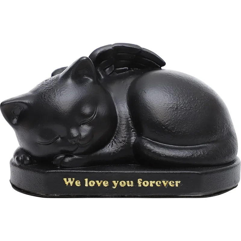 Wholesale Resin Angel Pet Urn for Beloved Pets' Ashes Elegant Tribute With Resin For Pet Memorial-Xinchen 1