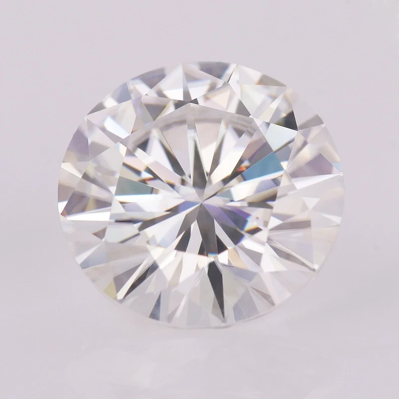 Provencegems Loose Gemstone D Vvs1 1carat 6.5mm Grown Moissanite Diamond Hip Hop Watch Full Iced Diamond Making 1