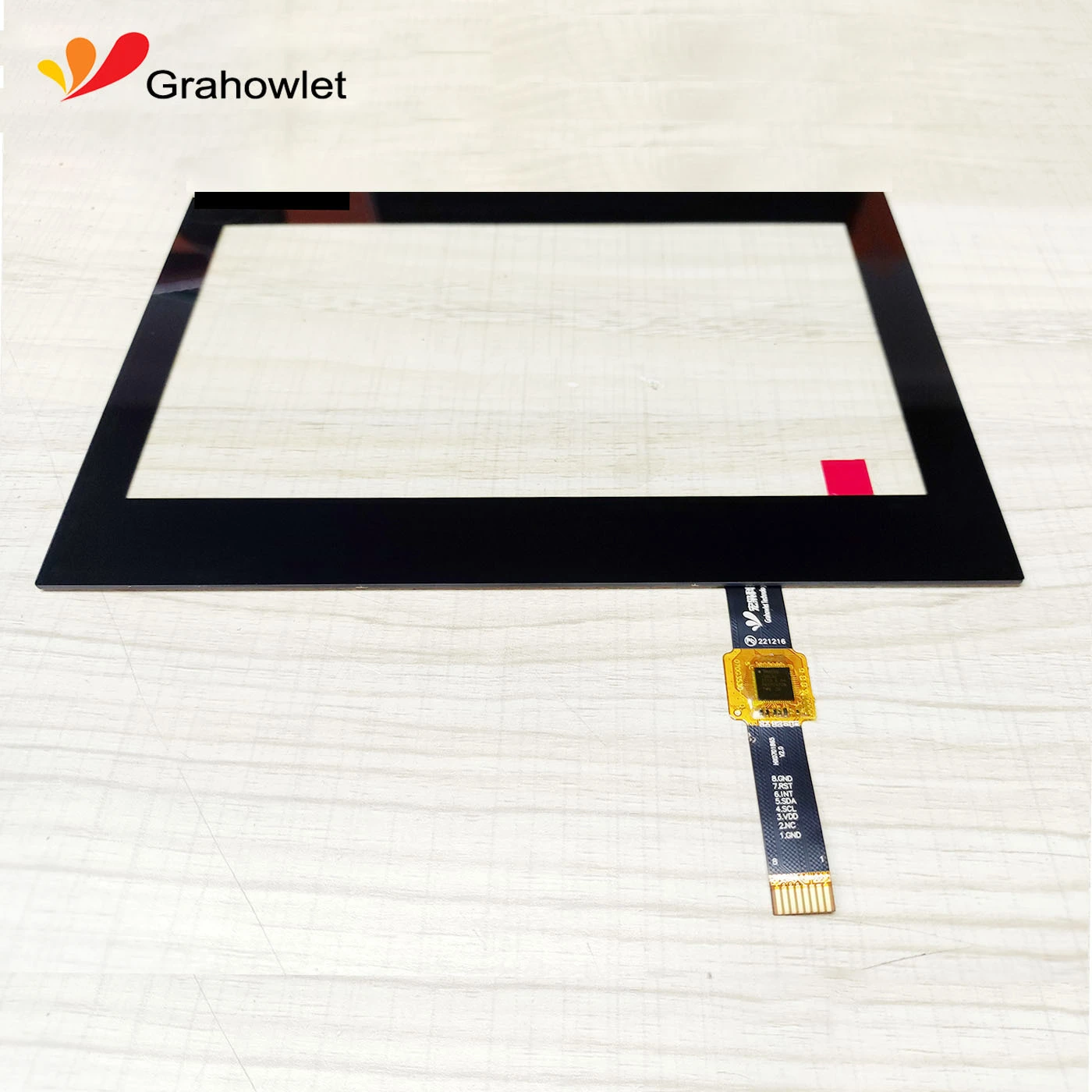Hx0701865-pcap Touch Glass 7 Inch Iic/usb Touch Panel 1