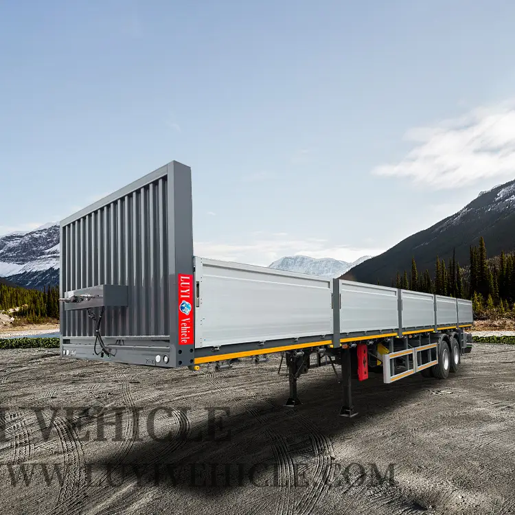 Semi-remorque de paroi latérale en alliage en alliage en alliage 1