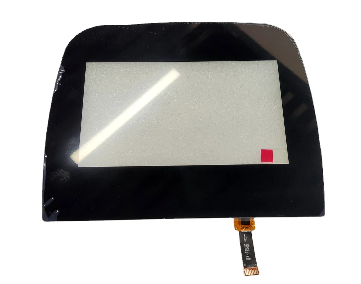 Hx0701869-pcap 7 Inch Capacitive Multitouch Panel With 1mm 8pins Iic/usb Interface Industrial Medical Smart Home Car Charging 1