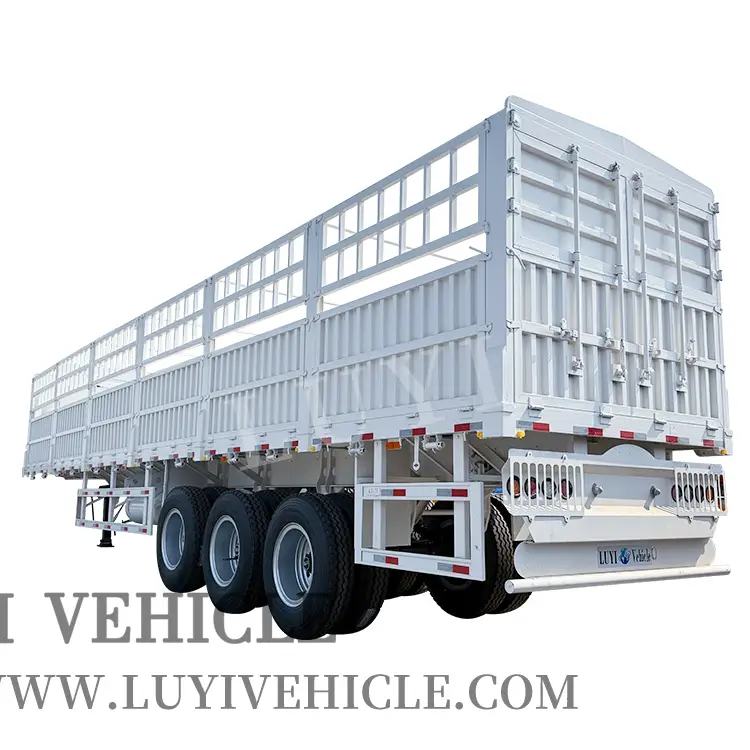 LUYI 3-Axle Sidewall Semi-Trailer | 80T Capacity 1