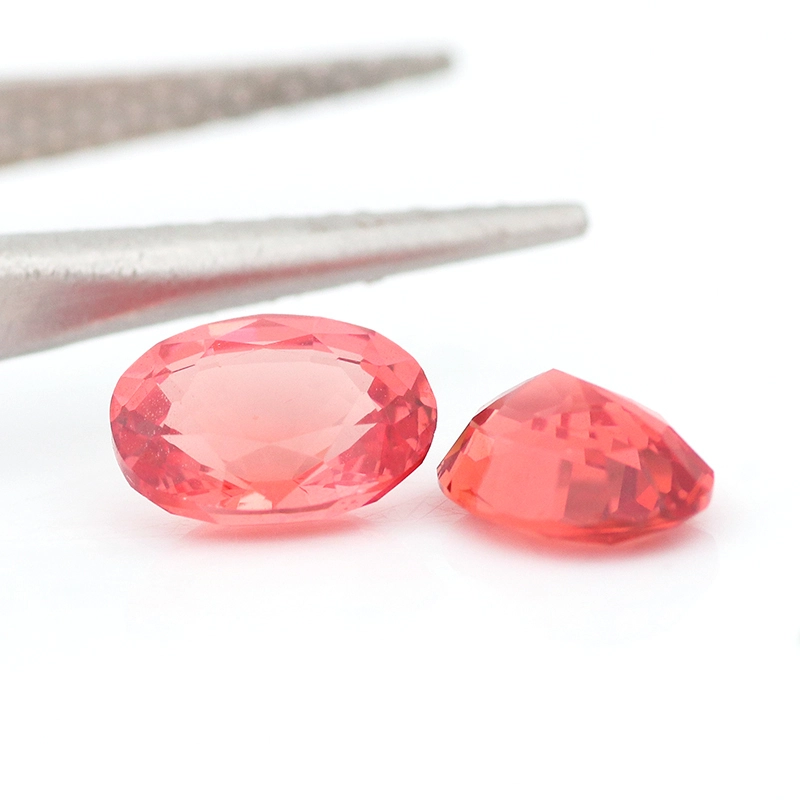 Orange Padparadscha Sapphire Gemstone disponible en diferentes tamaños & Formas al por mayor de zafiro suelto precio de piedra por quilates 1