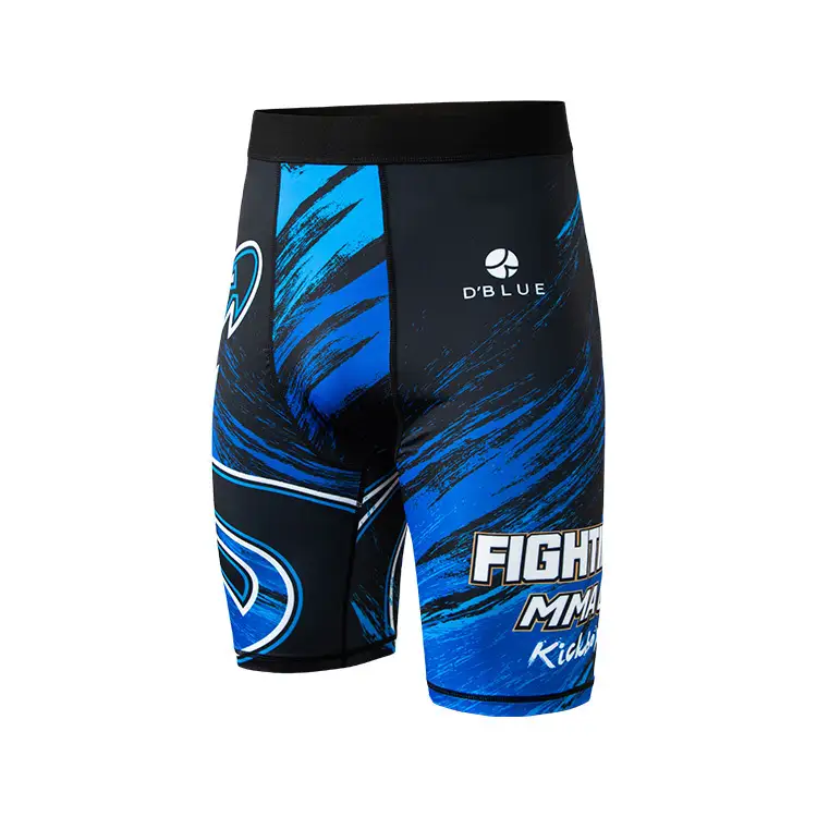 Saincheaptha Ardchaighdeáin Bjj Mma Riteoga Troid Shorts Mma Vale Tudo Shorts Comhbhrú Oiliúna Shorts 1
