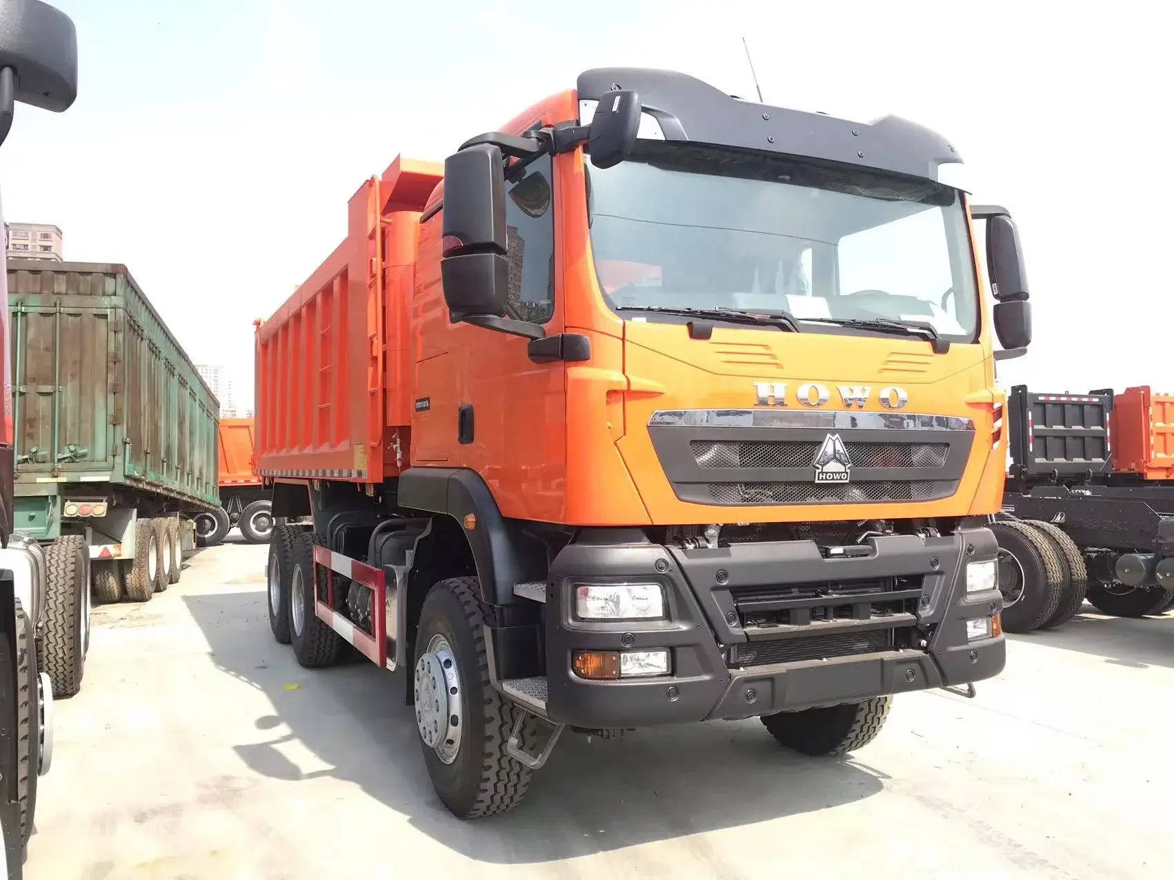 KDZG Trailer Truck Largest Dump Truck 6x4 Largest Dump TruckFactory 3