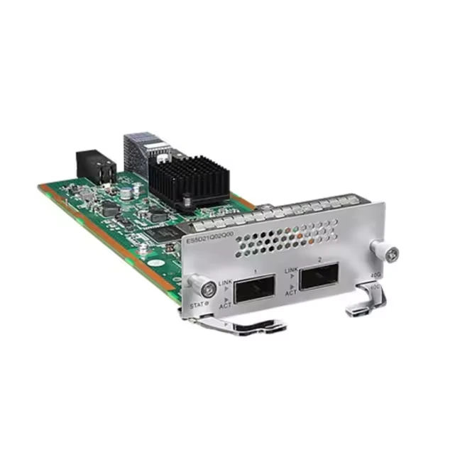 ES5D21Q02Q00 03024EHT S5700 S6700 Series Switch 2-Port 40 Gig QSFP+ Rear Interface Card 1