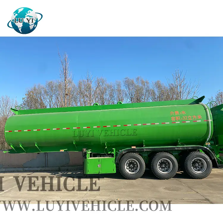 Semi remolque de 3 ejes de combustible de combustible | Luyi 1