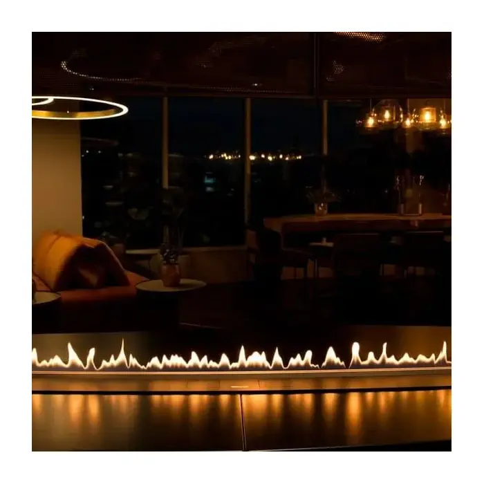 Factory Directly New Designs Outdoor Indoor Bio Ethanol Fireplace Smart Burner-1 3