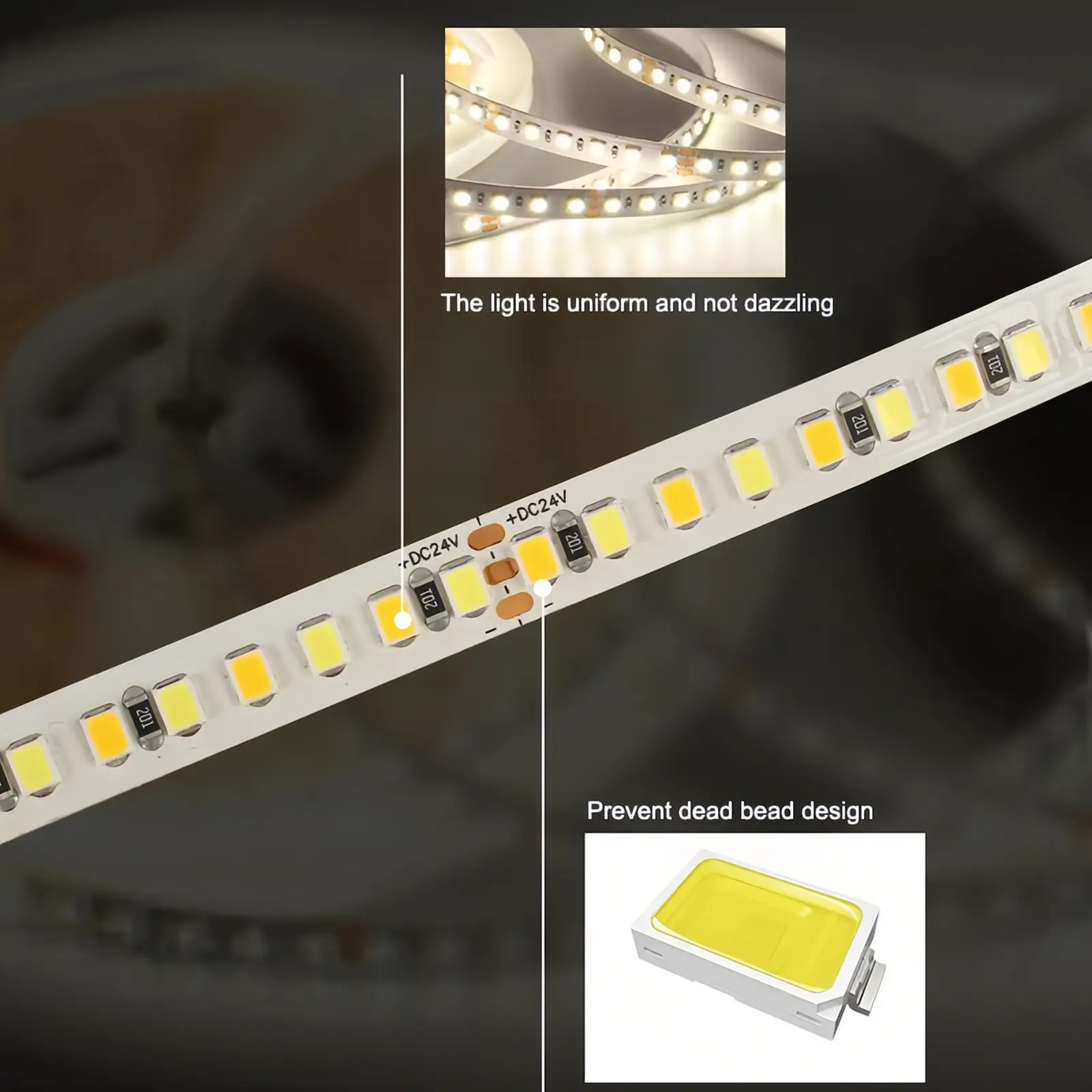 Led Strip Lamp Series Best Brand120pcs/M 192pcs/M 5