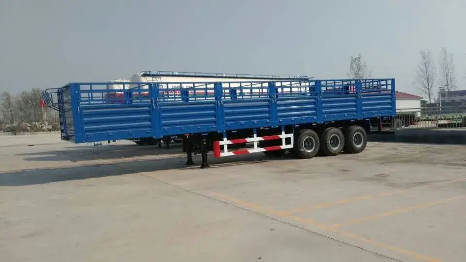 Trailer with Fence 10 by KDZG Trailer Truck 4