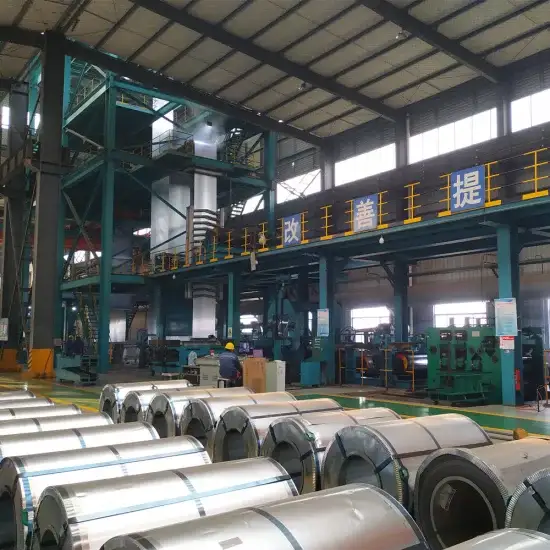 Línea de producción de galvanización completa automática para tubo de acero: línea de recubrimiento de fluoruro de polivinilideno y línea de pintura de color 1