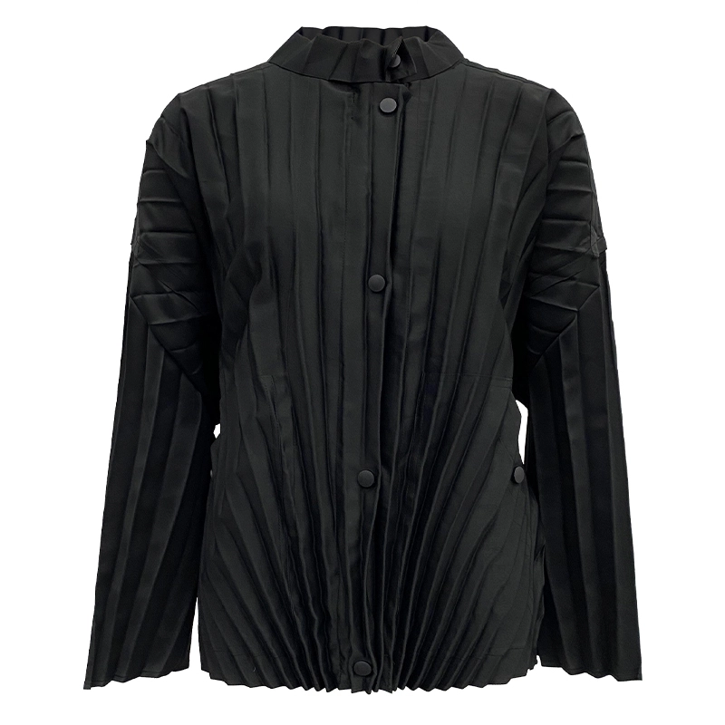 Fabricant de vêtements plissés Miyake plissé doux coupe-vent hommes Blazer été respirant manteau veste pour hommes décontracté style japonais hommes vêtements veste 1