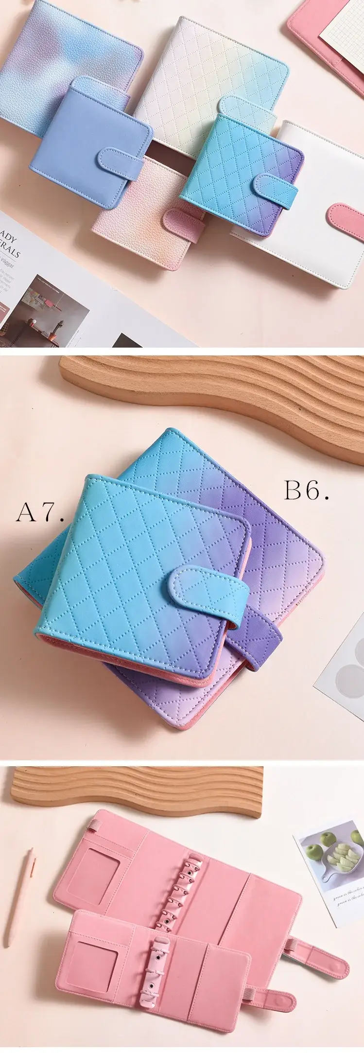 Notepad Writing Pad Leather RNC-002supplier 3