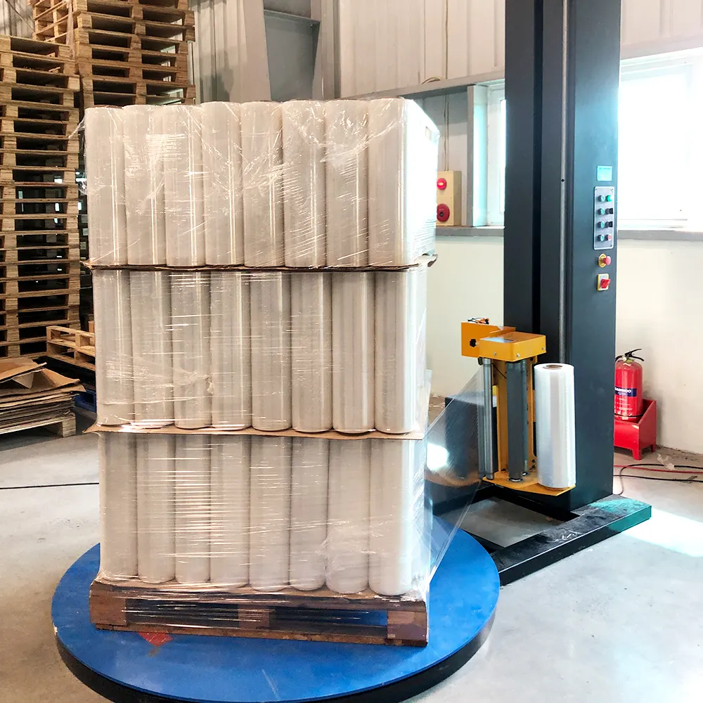 الجملة شفافة LDPE تمتد الفيلم لاستخدام آلة التعبئة والتغليف 6