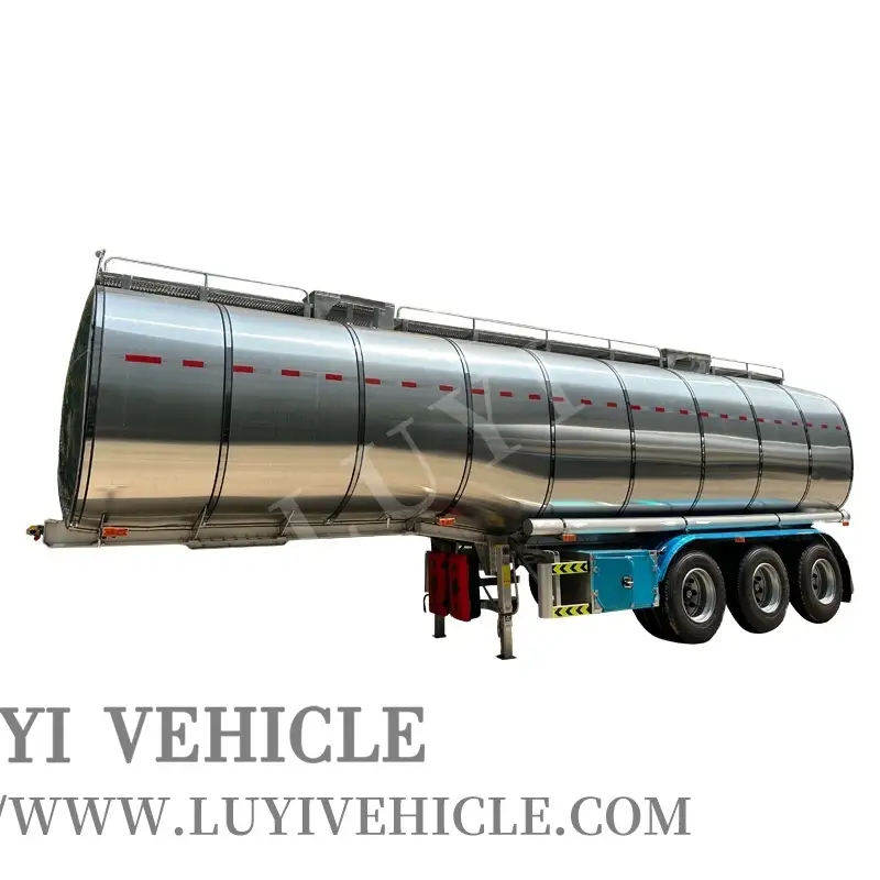 3-оси 30-50 кль Танкер Трейлер Окрашитель Многотолчный транспорт 1