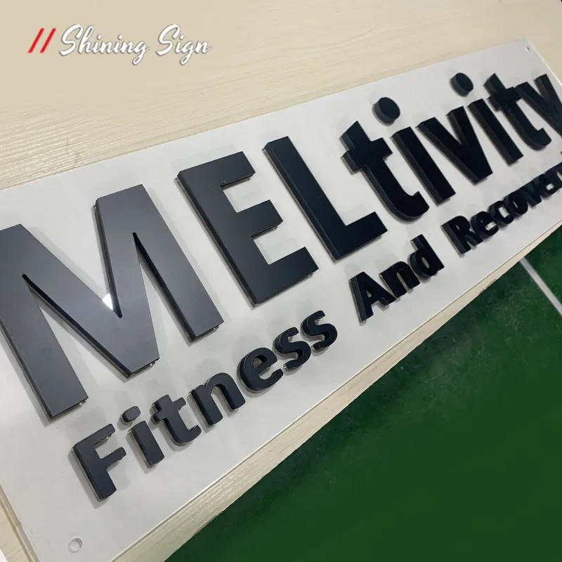 Non Illuminated Channel Letters Price Customized Size 4