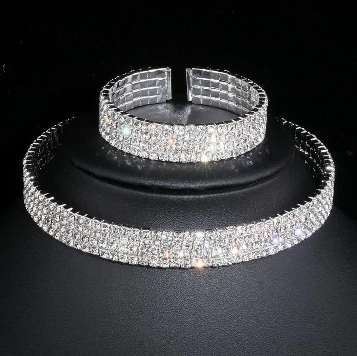 Vente chaude Fashion Femmes Bijoux de mariage 10K Gol 1