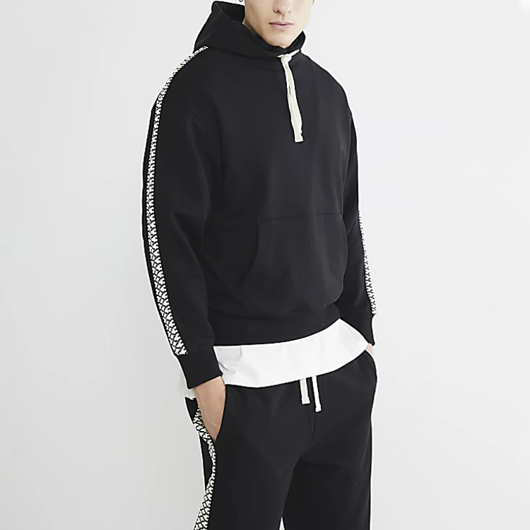 High Quality Wholesale Custom 100 Cotton Hoodie Manufacturer Heavyweight 100% Cotton French Cotton Fabric Hoodie 1