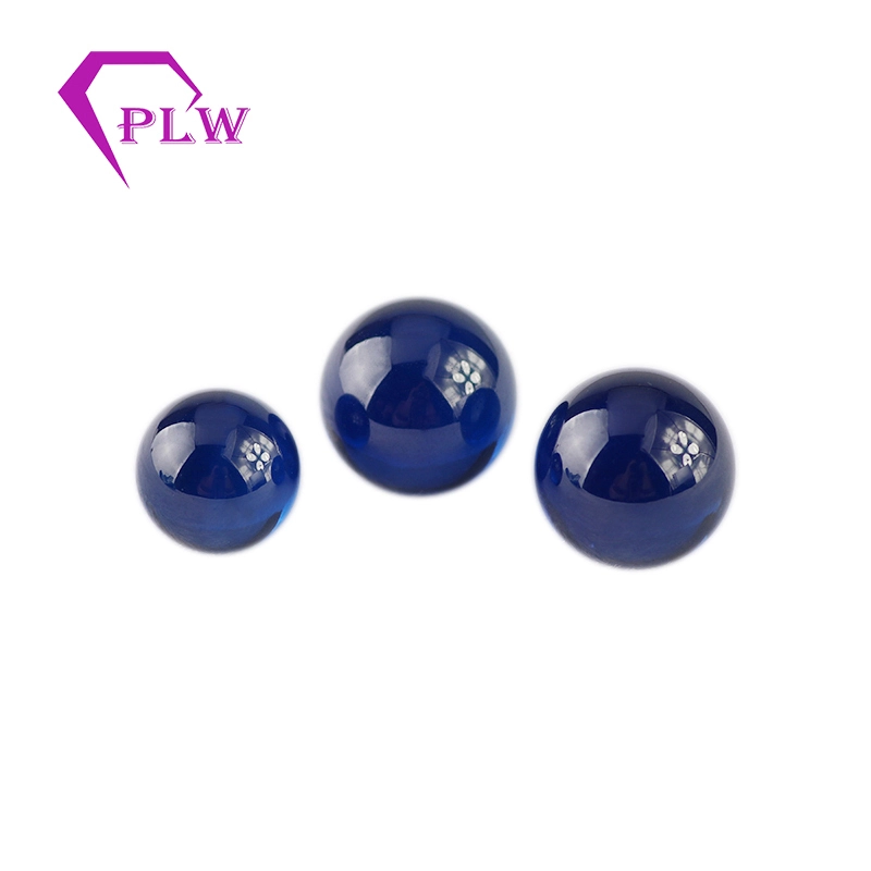 Factory Supplier Synthetic Blue Sapphire Corundum Beads 1