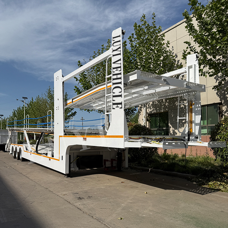 3axes Doble Deck Auto Car Carrier Semirrailer | Luyi 6