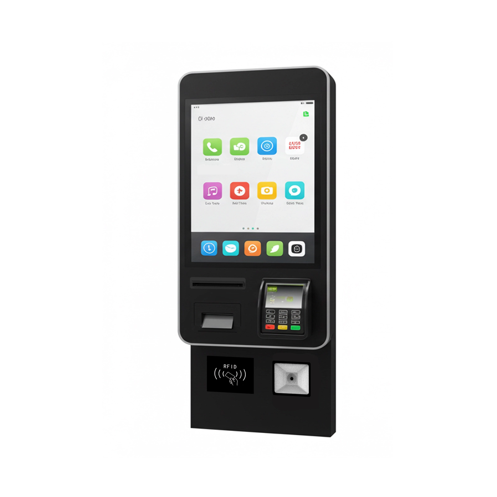 Self Ordering Kiosk Wall Mount Outdoor Self Service Car Wash Payment Equipment 21.5 Inches Interactive Touch Kiosk 1