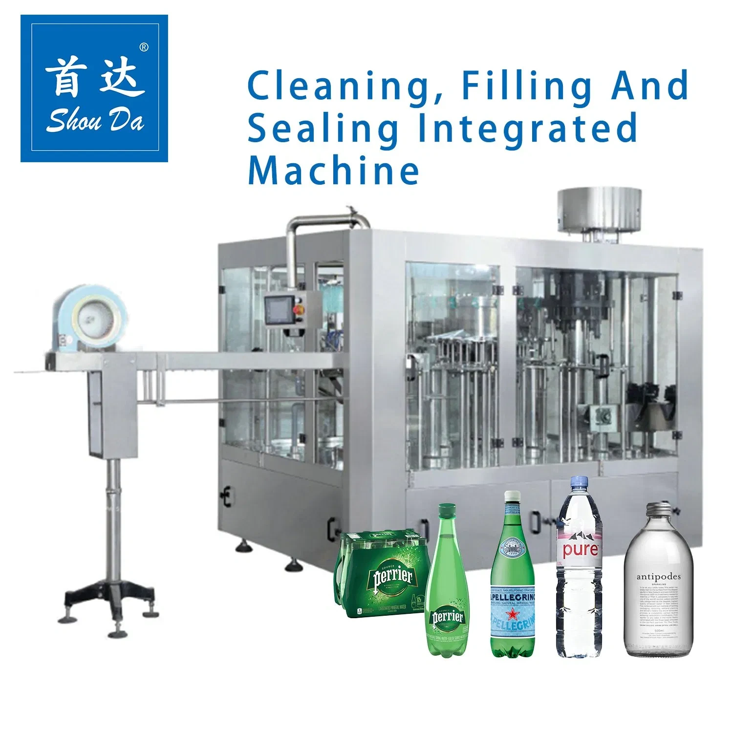 Efficientfully Automatic Powder Packing Machine Rotary Reinforced 3