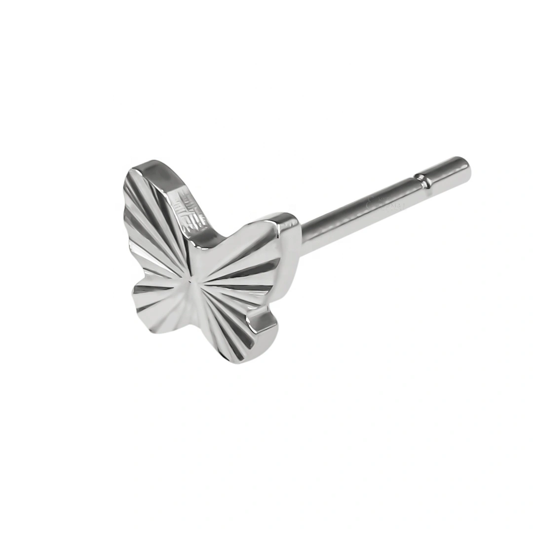 Eternal Metal Astm F136 Titanium Butterfly Ends Internally Threadless Labret G23 Titanium Piercing 1