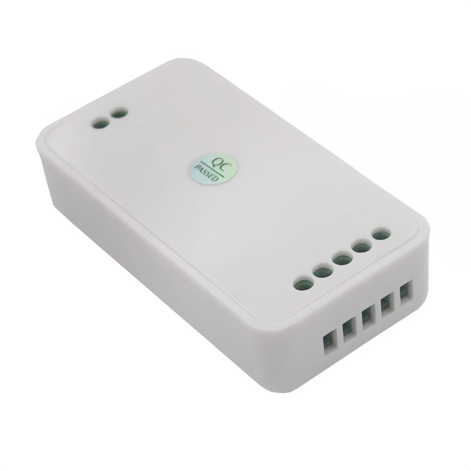 GO-RGB-2.4G LED RGB touch remote controller, 2.4G wireless control, DC 12-24V, max 6A per channel, 216W/432W output, 20m distance, battery powered.