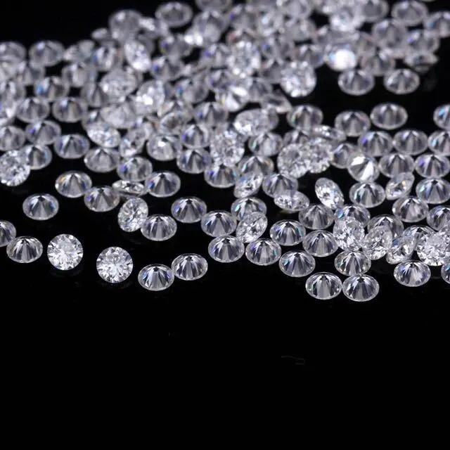 Laboratorio al por mayor de 1.5 mm redondo Bélgica creado HPHT Loose Diamond 1