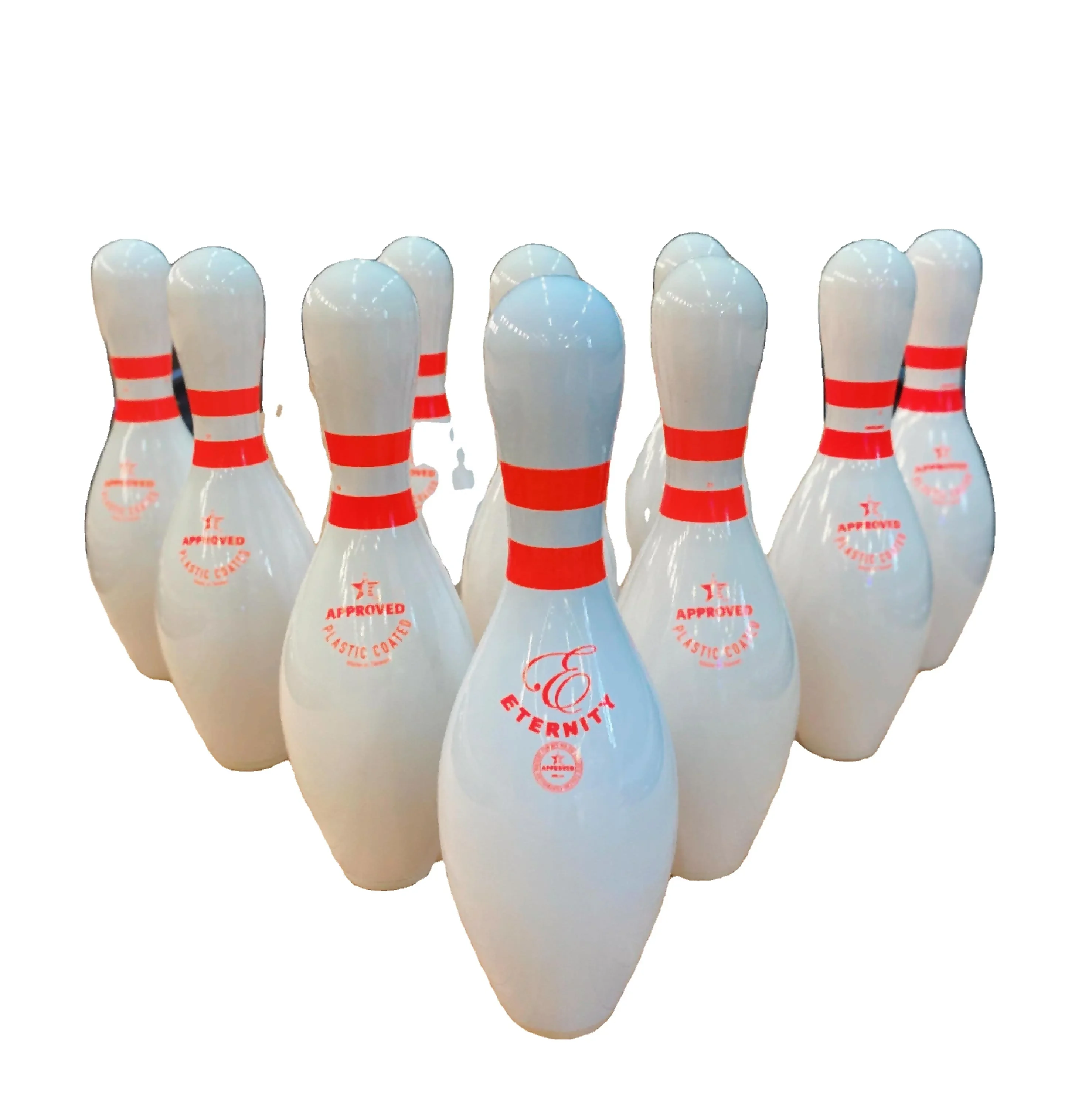 Bowling Entertainment Center Bowling Plastic Coated Pins 1